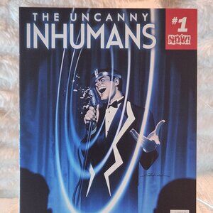 Uncanny Inhumans #15A (2015) Marvel Comics, Jeff Dekal, NM